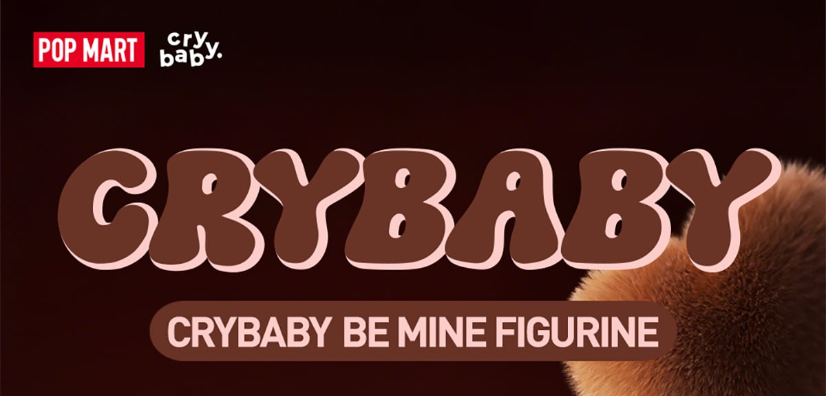 CRYBABY BE MINE FIGURINE - POP MART Official