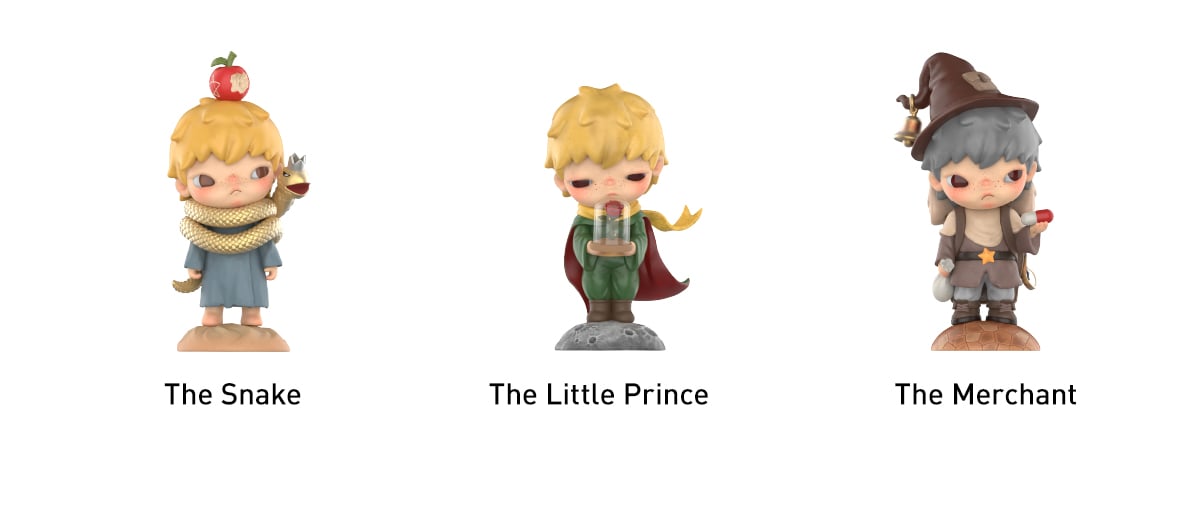 POP MART Hirono Le Petit Prince – Figurine Vinyle 8,6-10,3 Cm – Collection Cadeau Créatif – 1 Pièce
