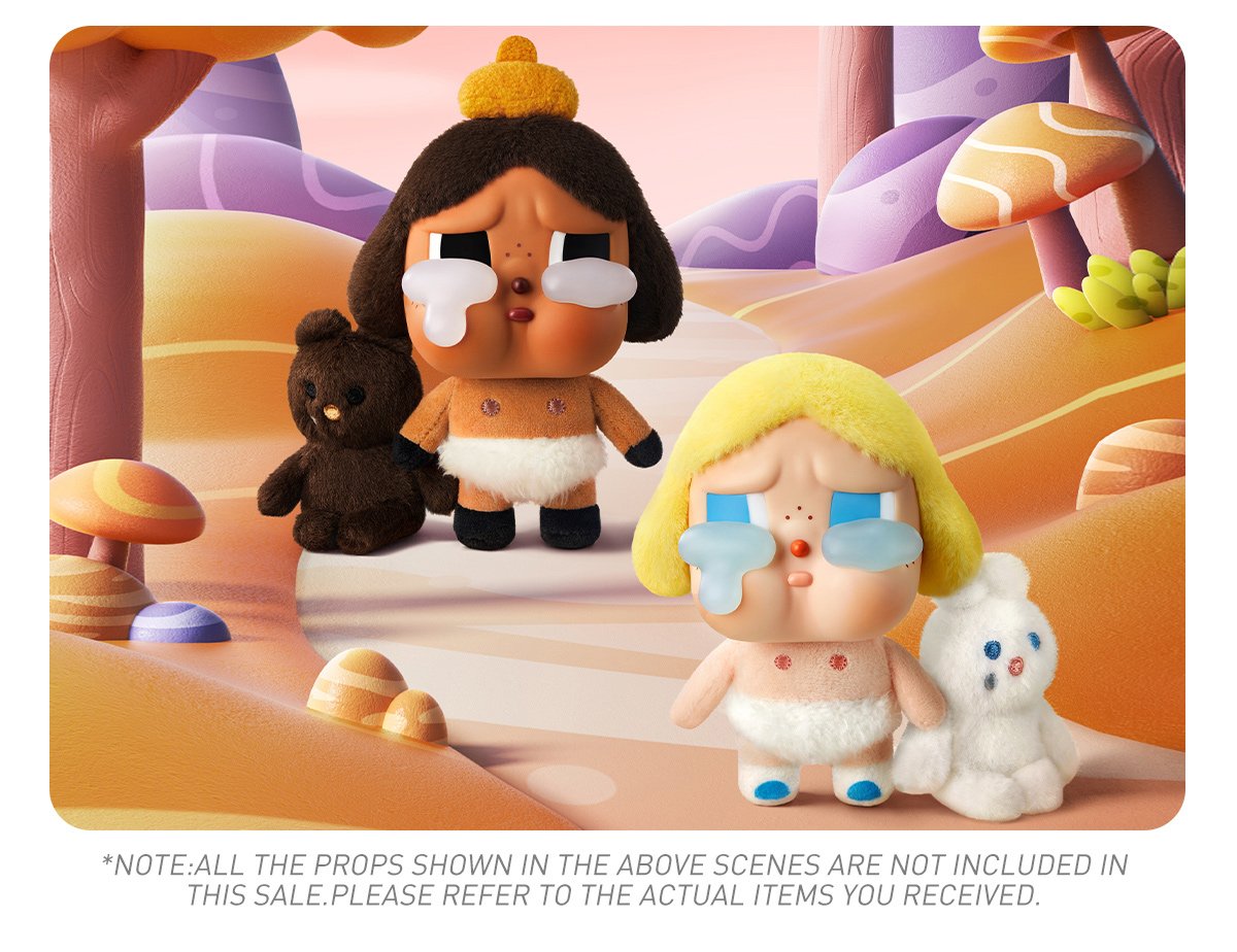 CRYBABY Crying Again Series-Vinyl Face Plush Blind Box | POP MART