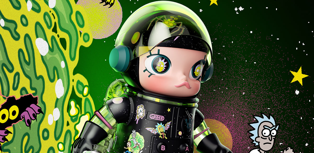 MEGA SPACE MOLLY 400% Rick and Morty - POP MART Official