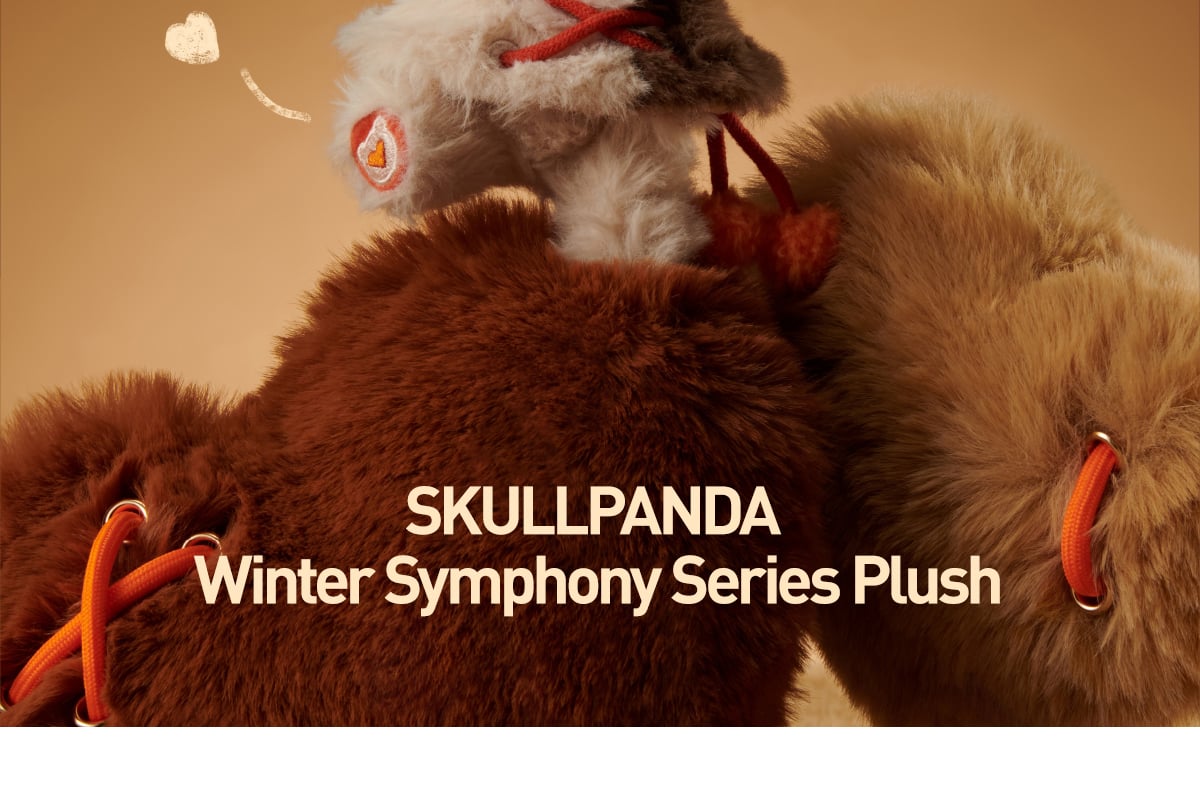 SKULLPANDA Winter Symphony Series Plush - POP MART Official