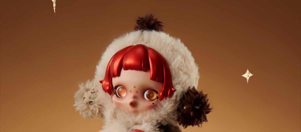 SKULLPANDA Winter Symphony Series Plush - POP MART Official