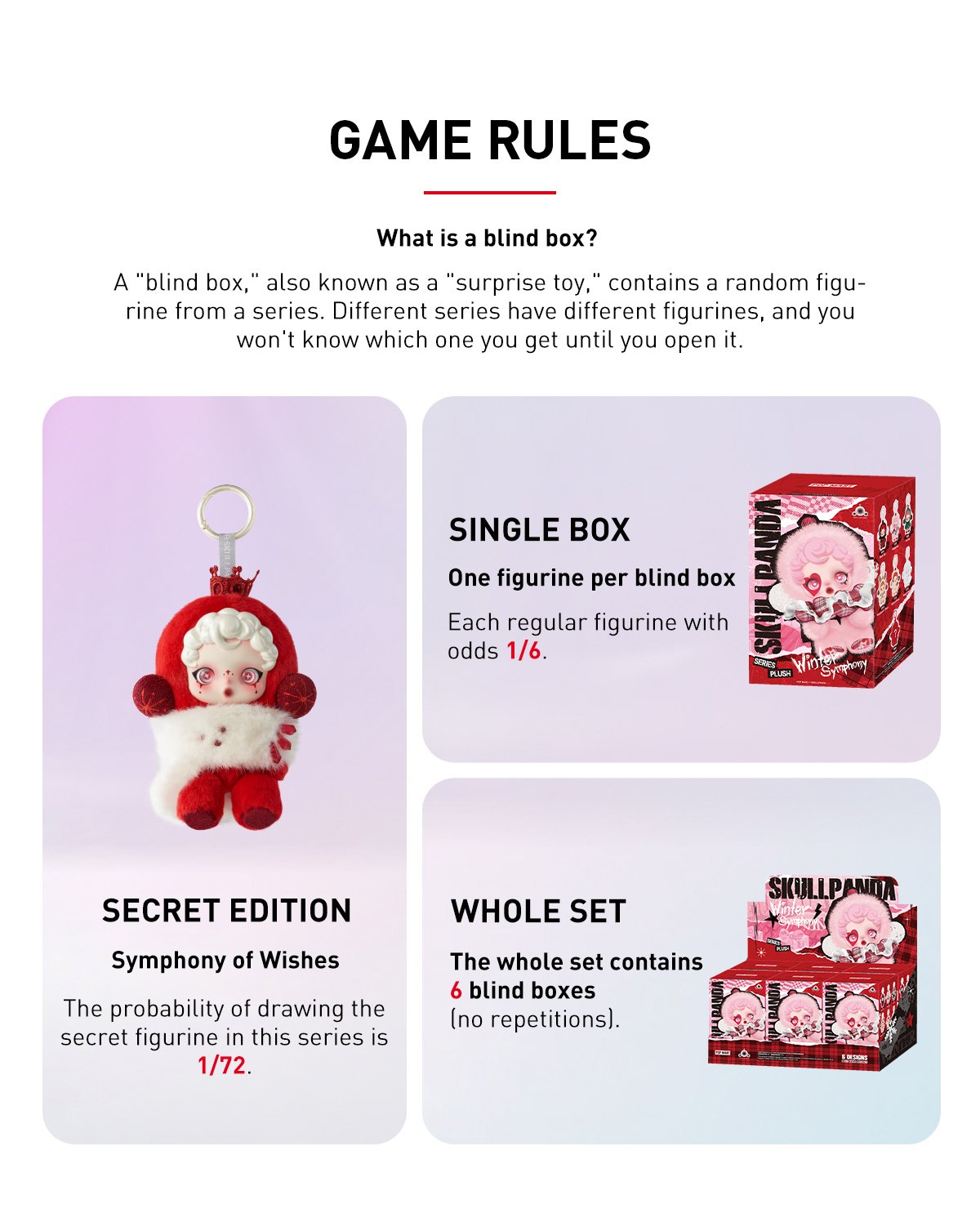 SKULLPANDA Winter Symphony Series Plush - POP MART Official