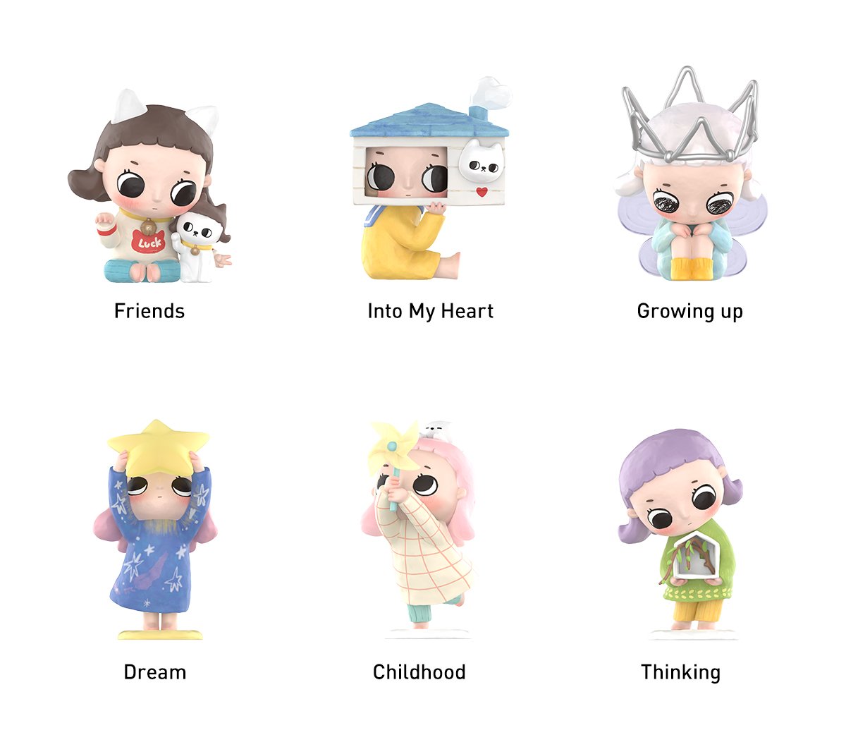 Nyota Growing up by Your Way Series Figures | POP MART Official