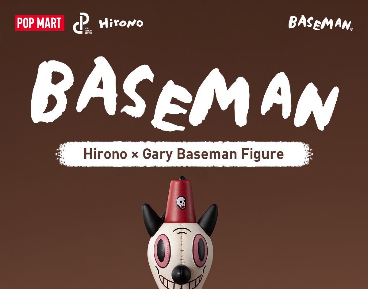 Hirono × Gary Baseman Figure - POP MART Official