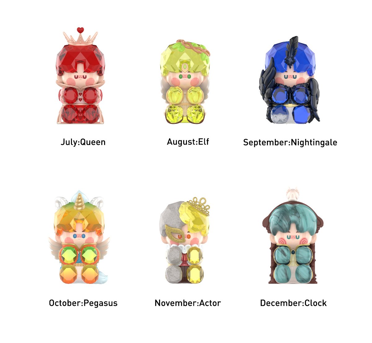 PINO JELLY Hard & Shiny Series Figures | POP MART Official
