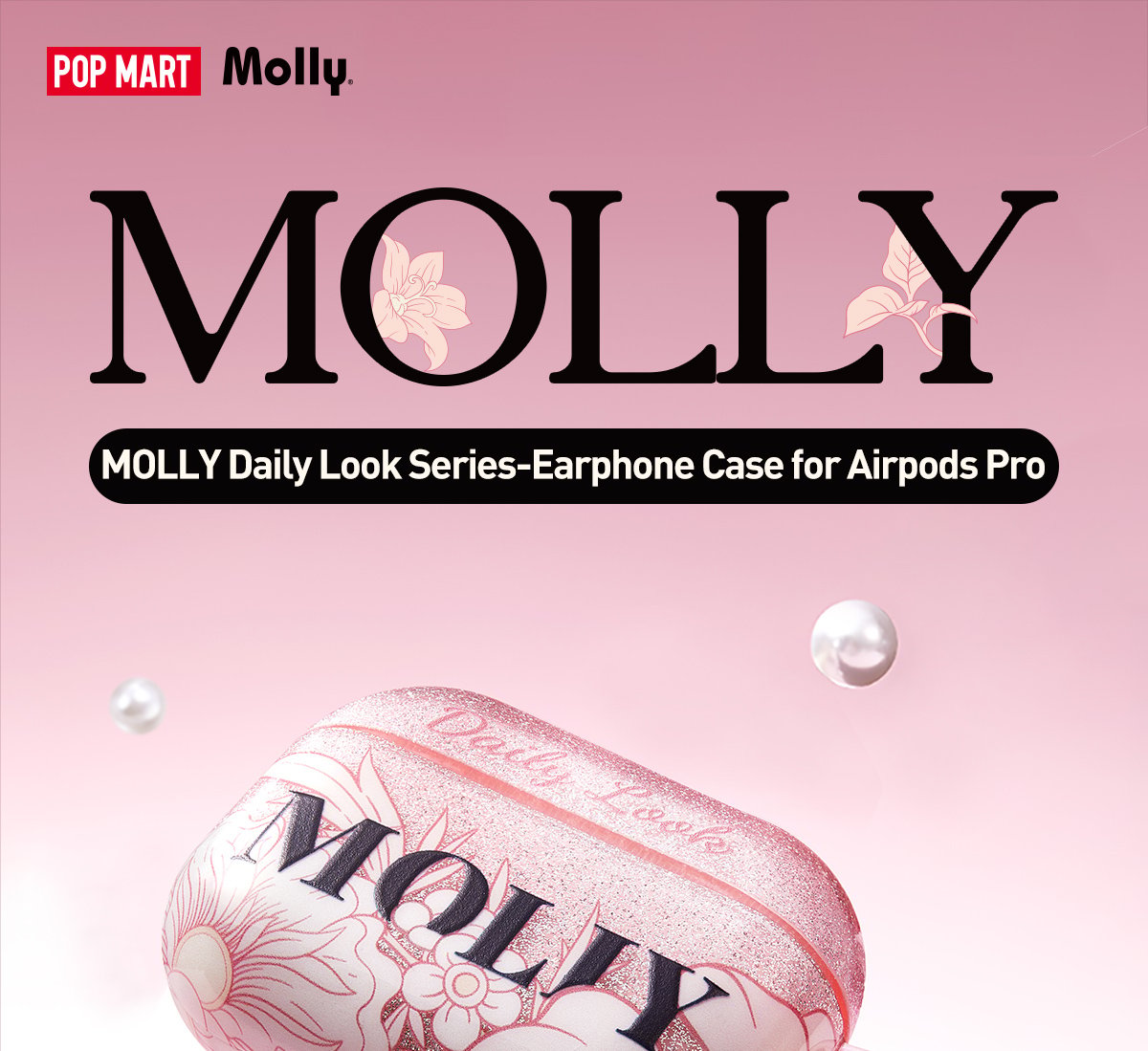 MOLLY Daily Look Series-Earphone Case for Airpods Pro | POP MART