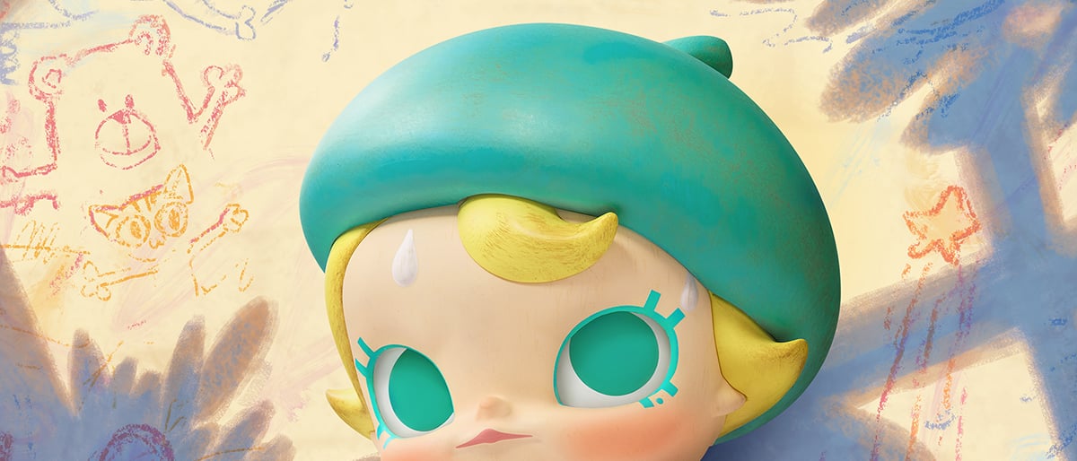 Baby Molly Future Painter Figurine - POP MART Official