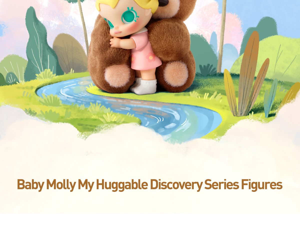 Baby Molly My Huggable Discovery Series Figures | POP MART Official