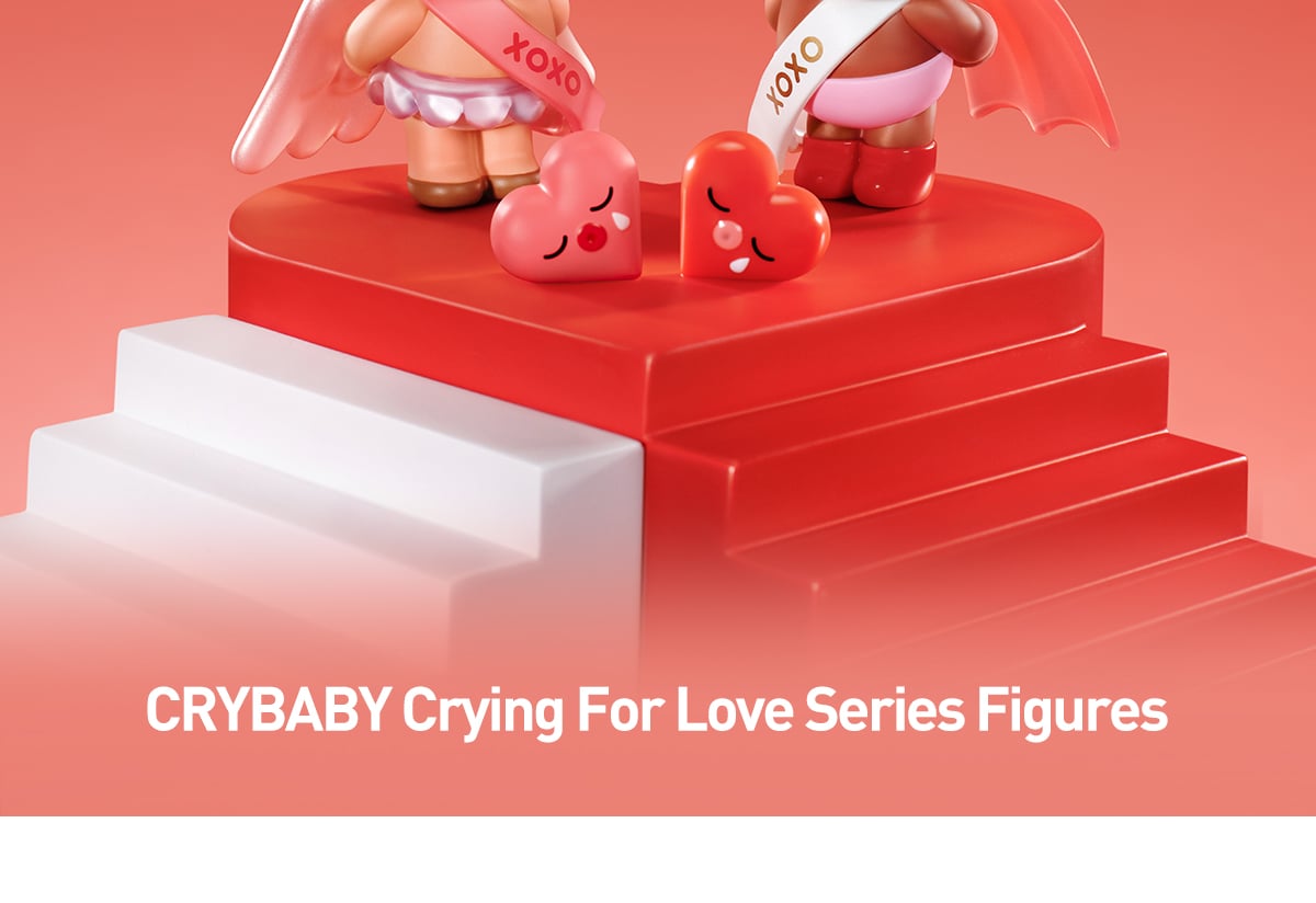 CRYBABY Crying For Love Series Figures - POP MART Official