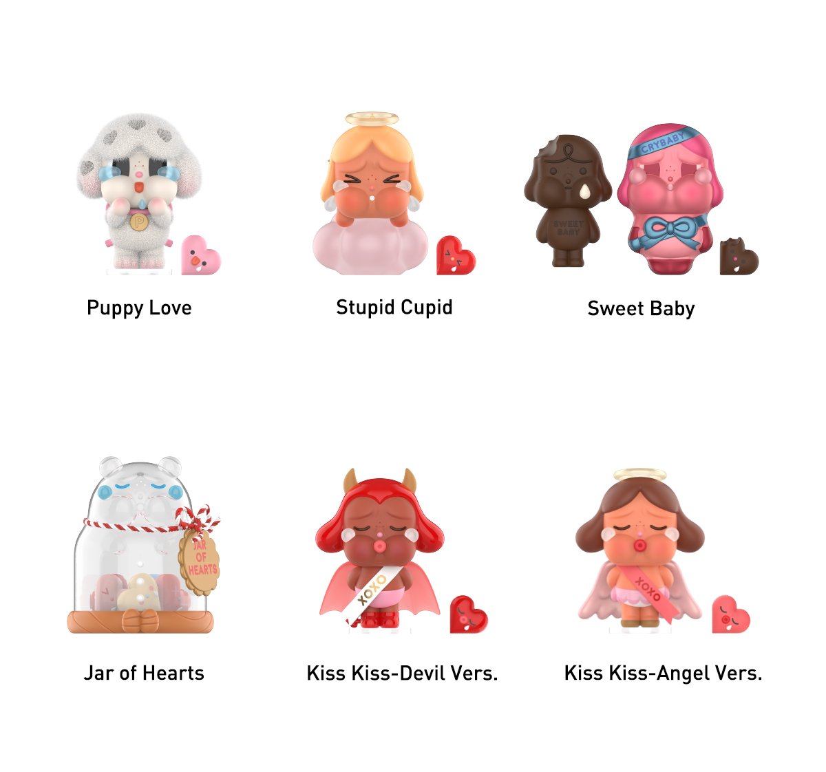 CRYBABY Crying For Love Series Figures | POP MART Official