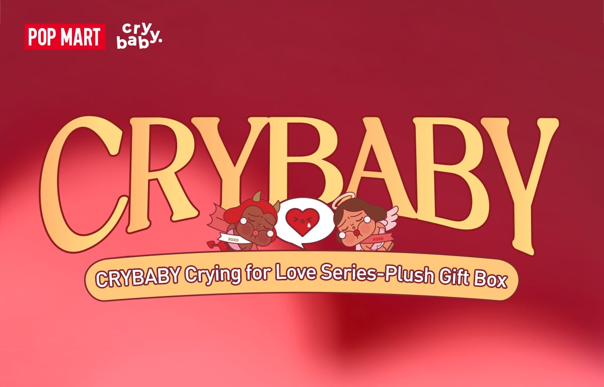 CRYBABY Crying for Love Series-Plush Gift Box | POP MART Official