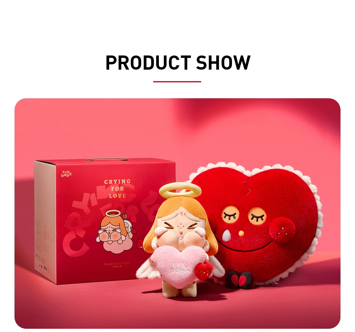 CRYBABY Crying for Love Series-Plush Gift Box | POP MART Official