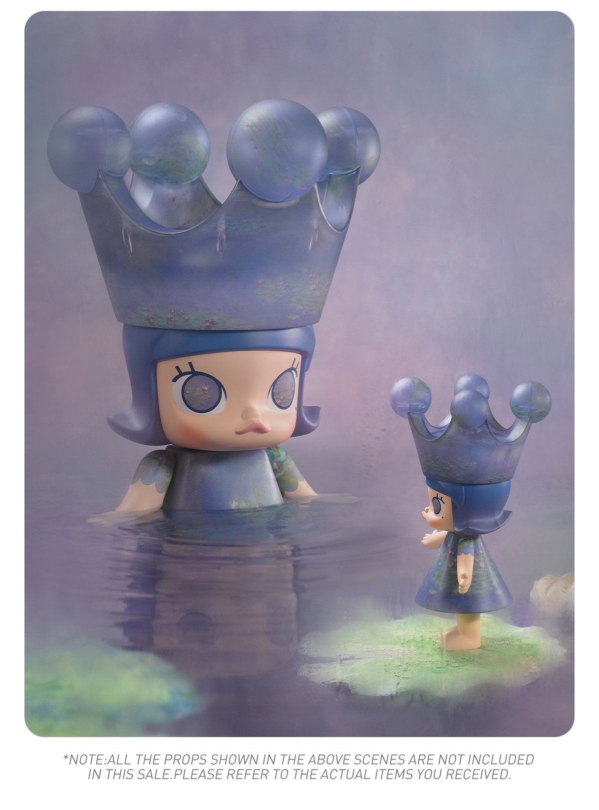 MEGA ROYAL MOLLY 1000% Monet-Les Nymphéas