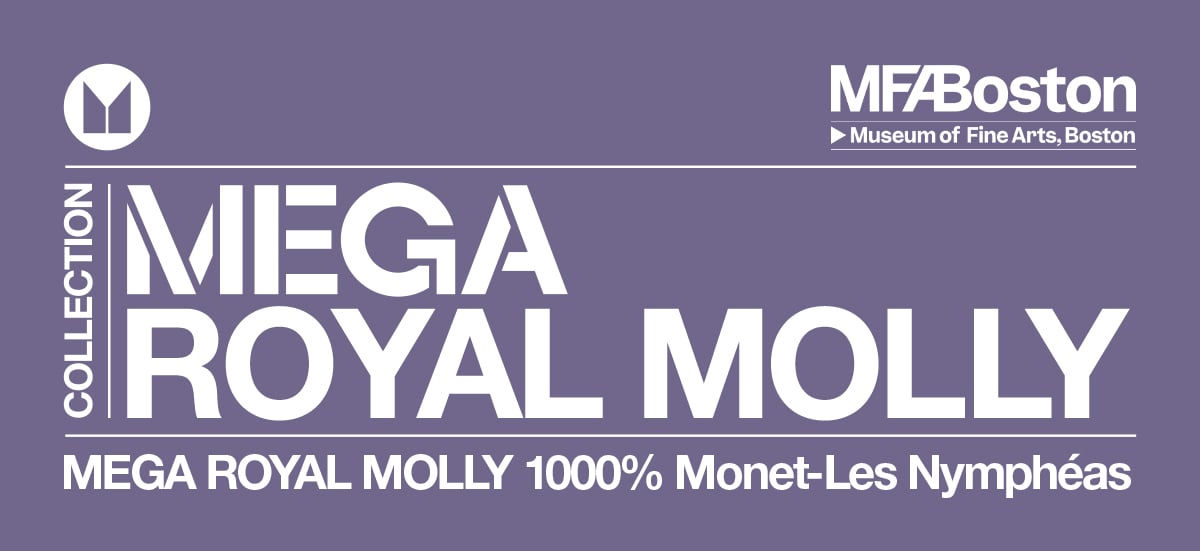 MEGA ROYAL MOLLY 1000% Monet-Les Nymphéas