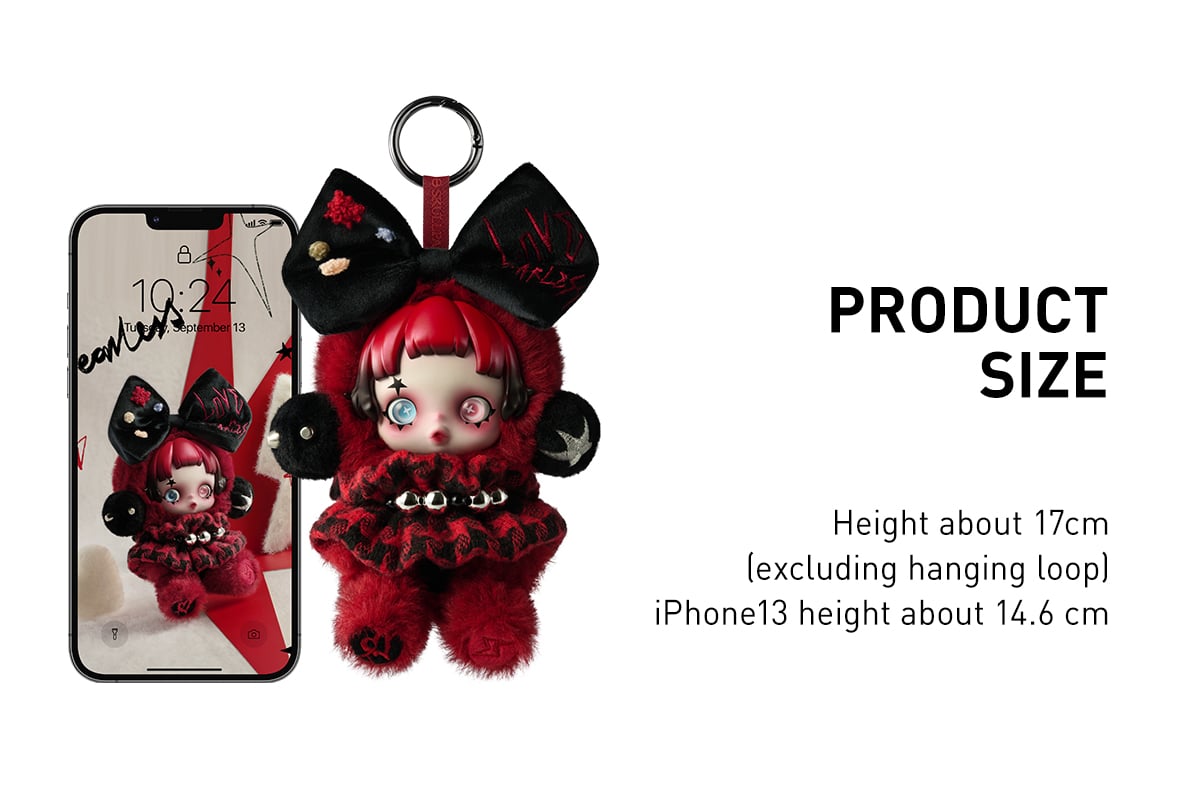SKULLPANDA Plush-6kHz - POP MART Official