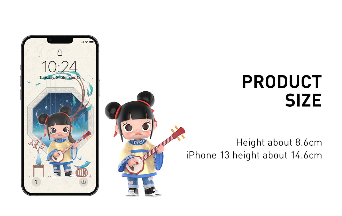 MOLLY Octagonal Qinqin Figure | POP MART Official