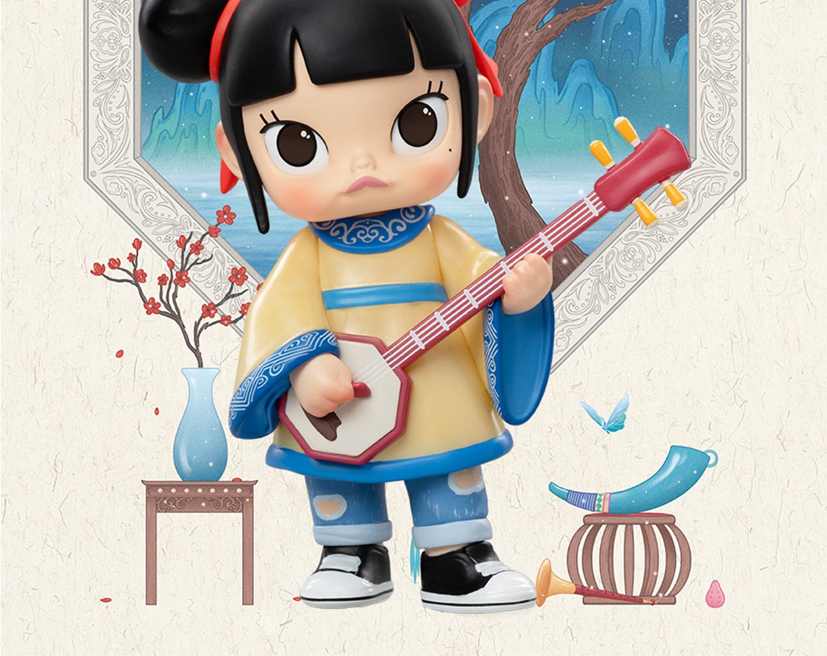 MOLLY Octagonal Qinqin Figure | POP MART Official