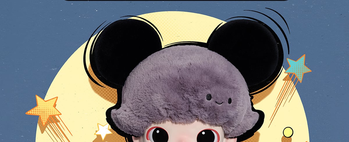 DIMOO WORLD × DISNEY Series-Mickey Vinyl Plush Bag | POP MART Official