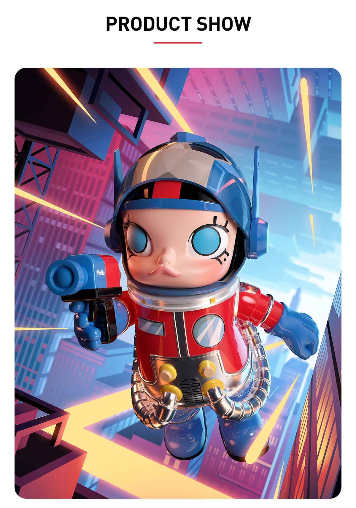 MEGA SPACE MOLLY 400% Optimus Prime | POP MART Official