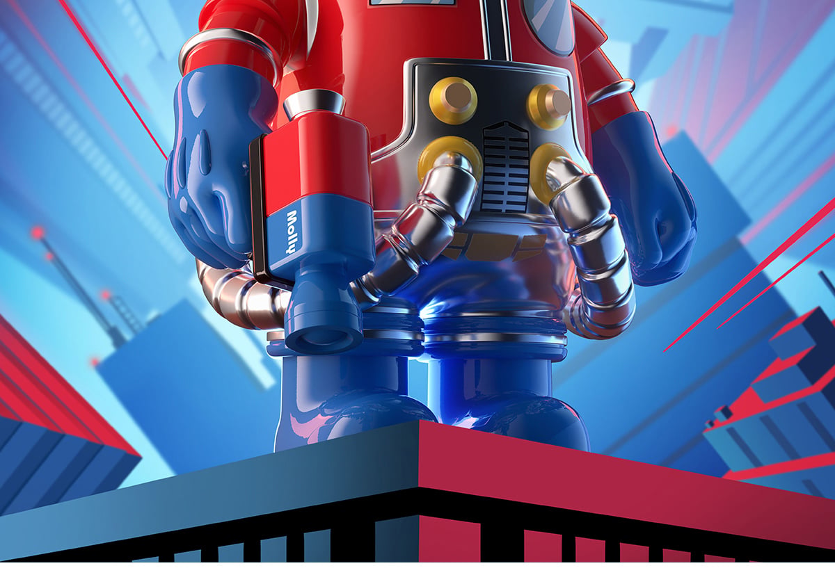 MEGA SPACE MOLLY 400% Optimus Prime | POP MART Official