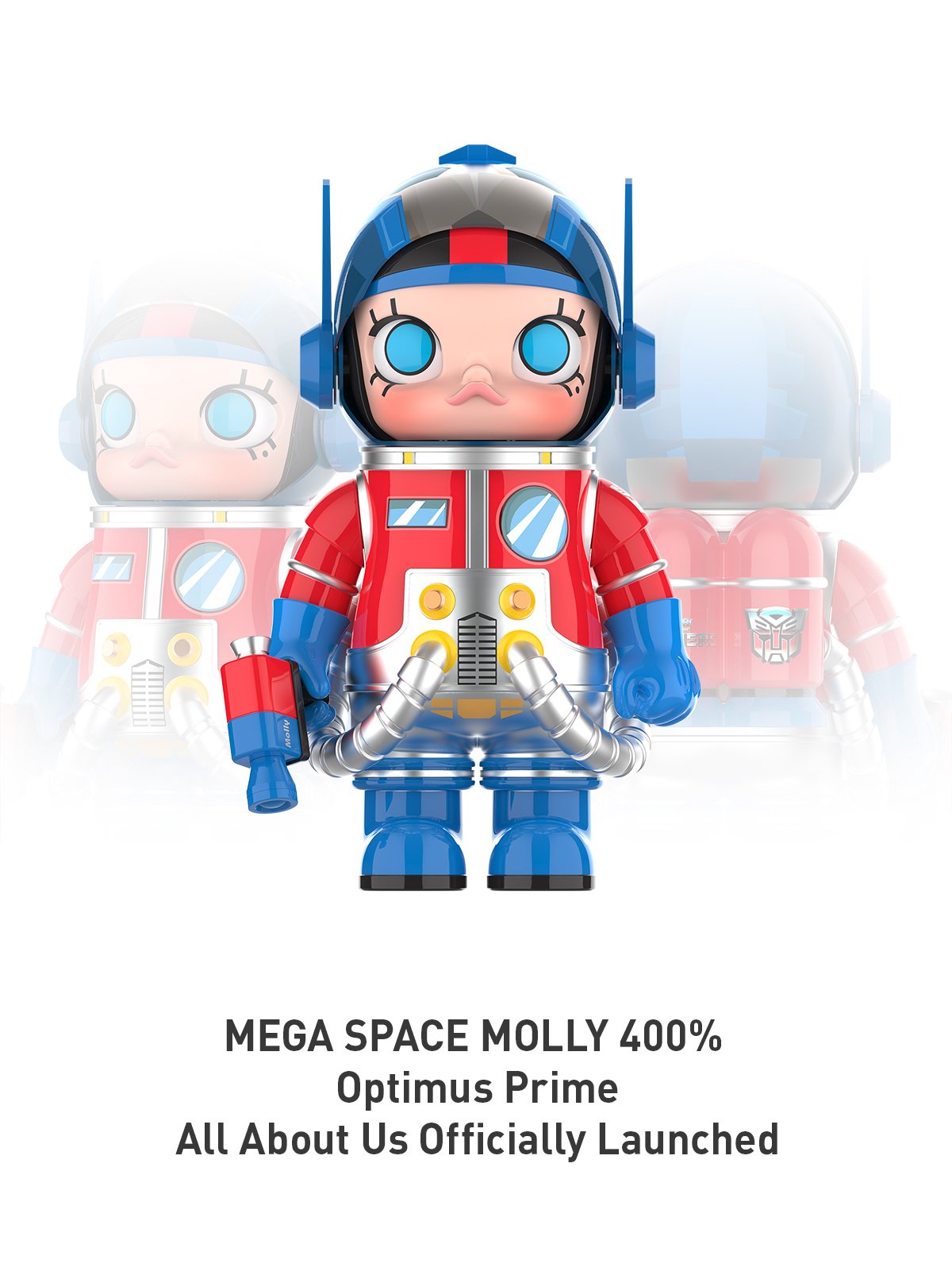 MEGA SPACE MOLLY 400% Optimus Prime - POP MART Official