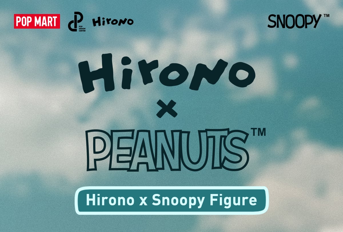 Hirono × Snoopy Figure | POP MART Official