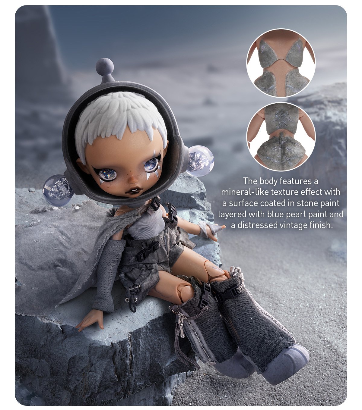 SKULLPANDA × HAMCUS 1/6 Action Figure - POP MART Official