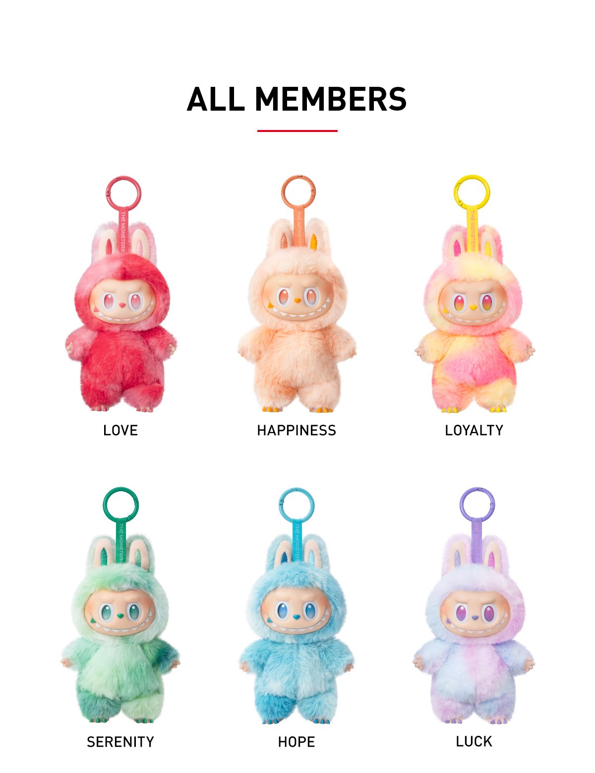 ぬいぐるみ POP MART THE MONSTERS Big into Energy THE MONSTERS Big into Energy Series-Vinyl Plush Pendant Blind Box