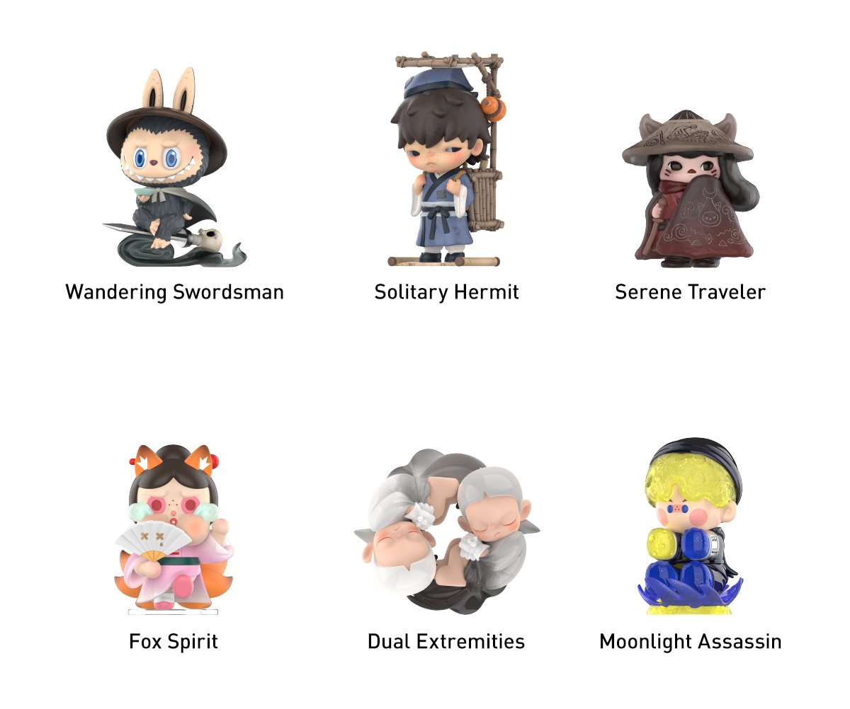 Matchless POP MART 14th Anniversary Series Figures | POP MART Official