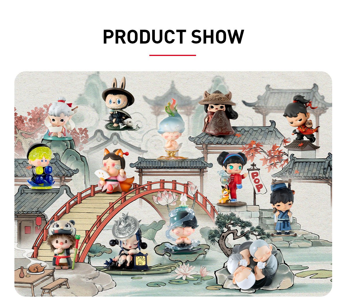 Matchless POP MART 14th Anniversary Series Figures | POP MART Official