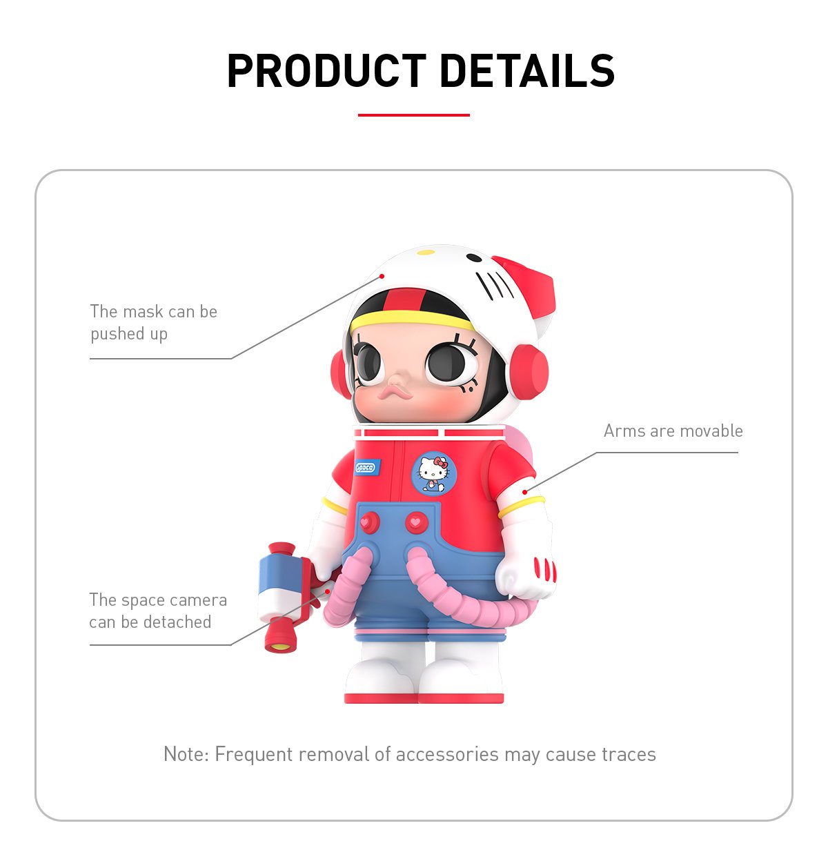 MEGA SPACE MOLLY 400% Sanrio Characters Series - POP MART Official