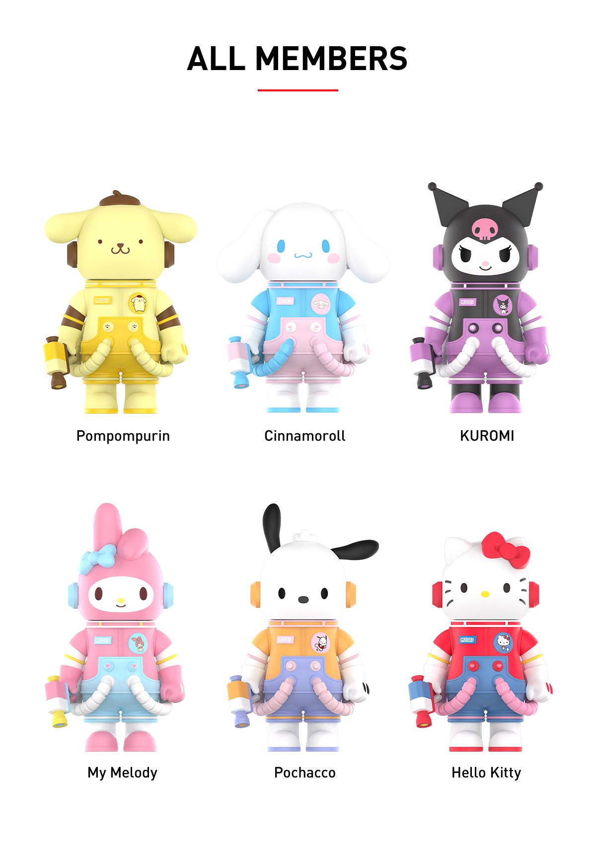 MEGA SPACE MOLLY 400% Sanrio Characters Series - POP MART Official