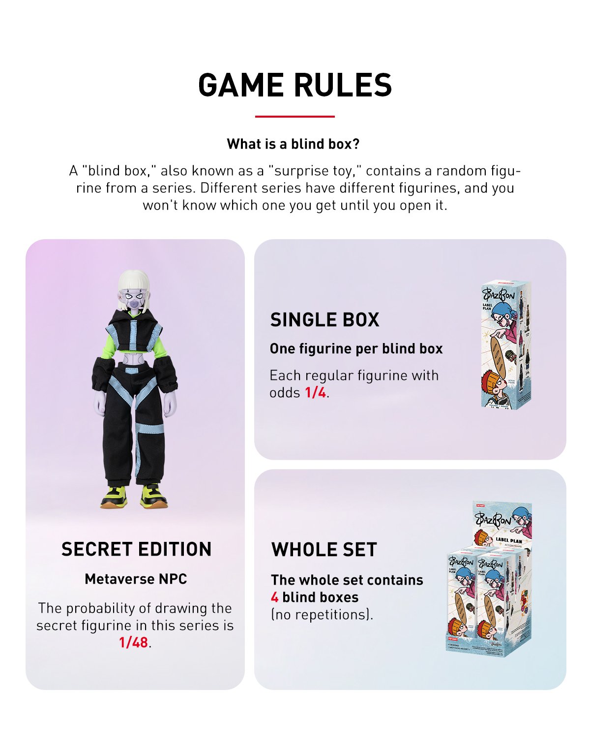 BAZBON Label Plan Series 1/8 Action Figure | POP MART Official