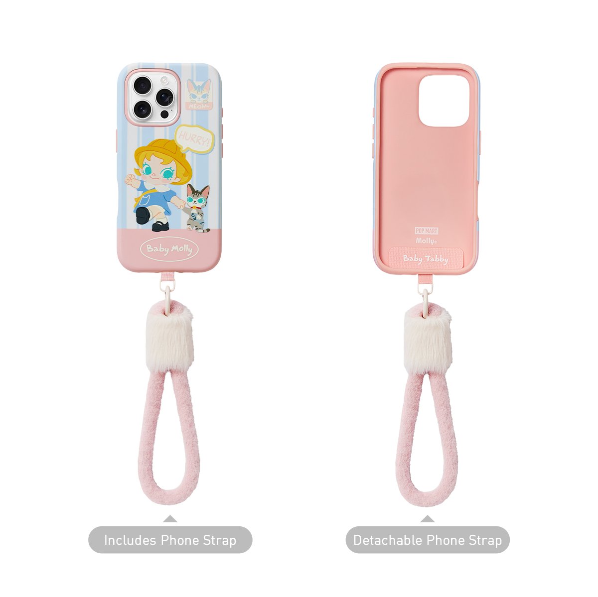 Baby Molly & Baby Tabby Series-Phone Case For iPhone | POP MART