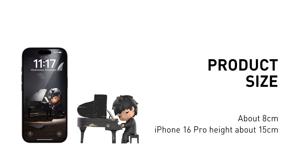 Hirono The Pianist Figure - POP MART Official