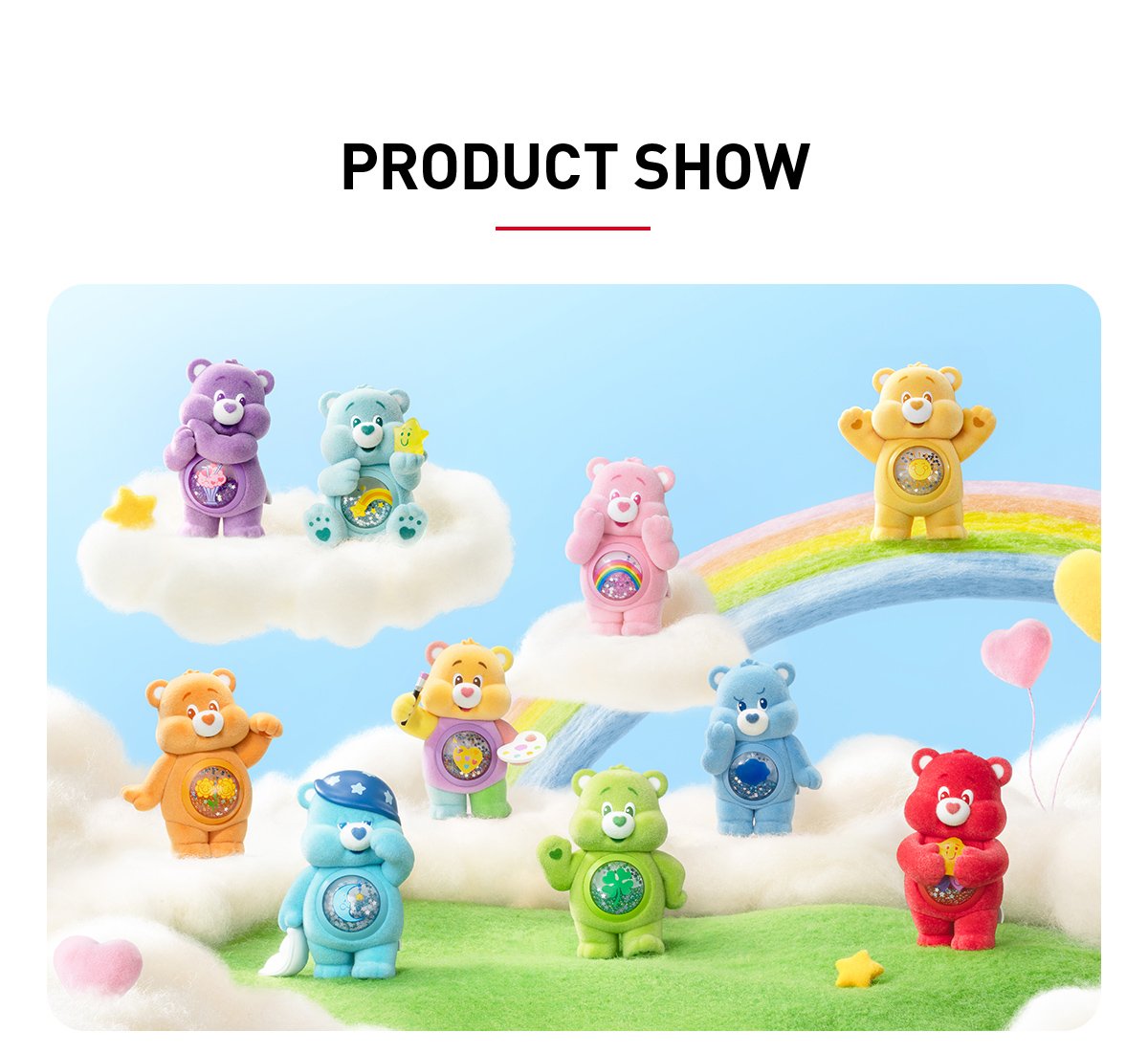 Care Bears Colorful Hugs Series Figures | POP MART Official