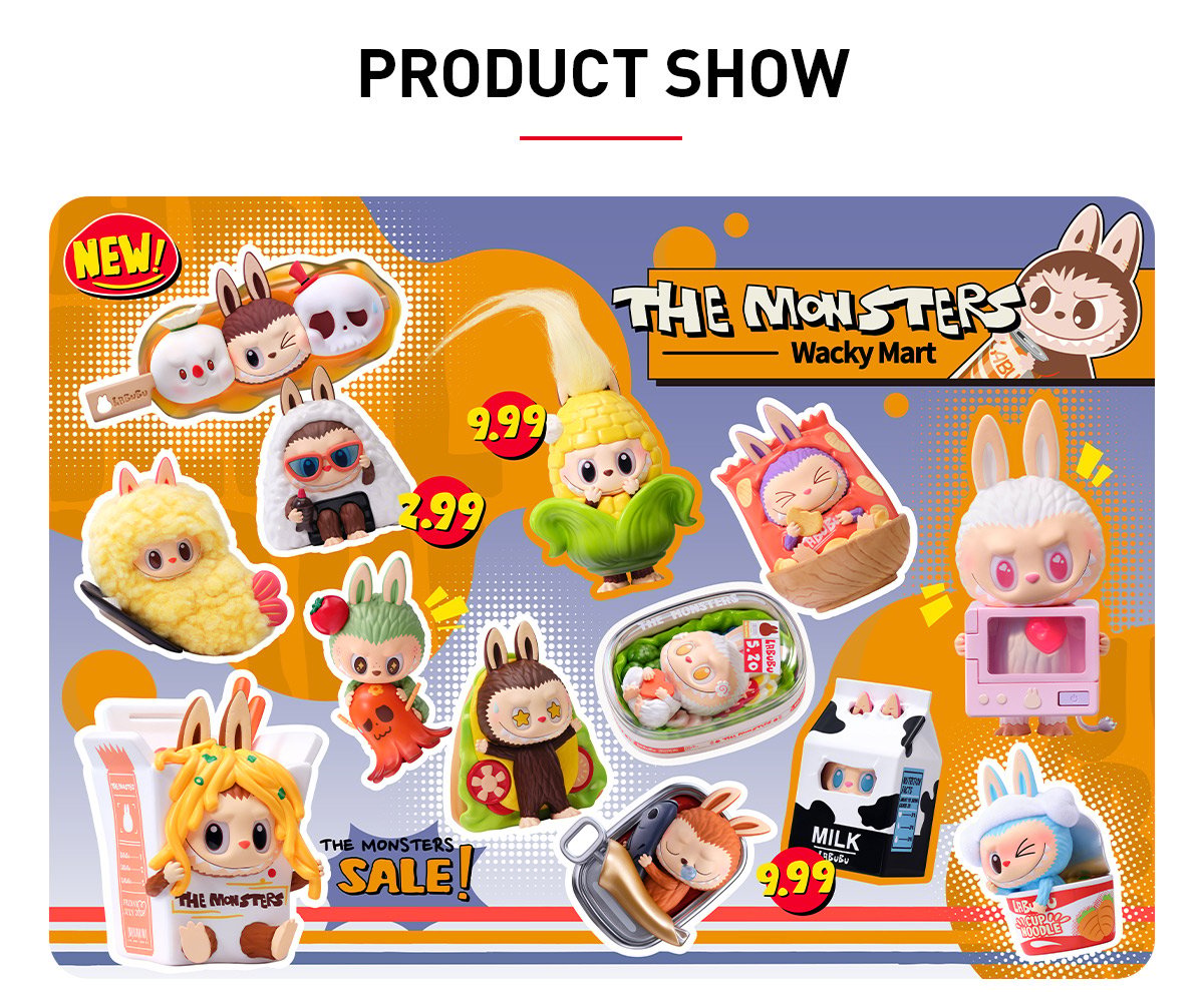 THE MONSTERS Wacky Mart Series Figures | POP MART Official
