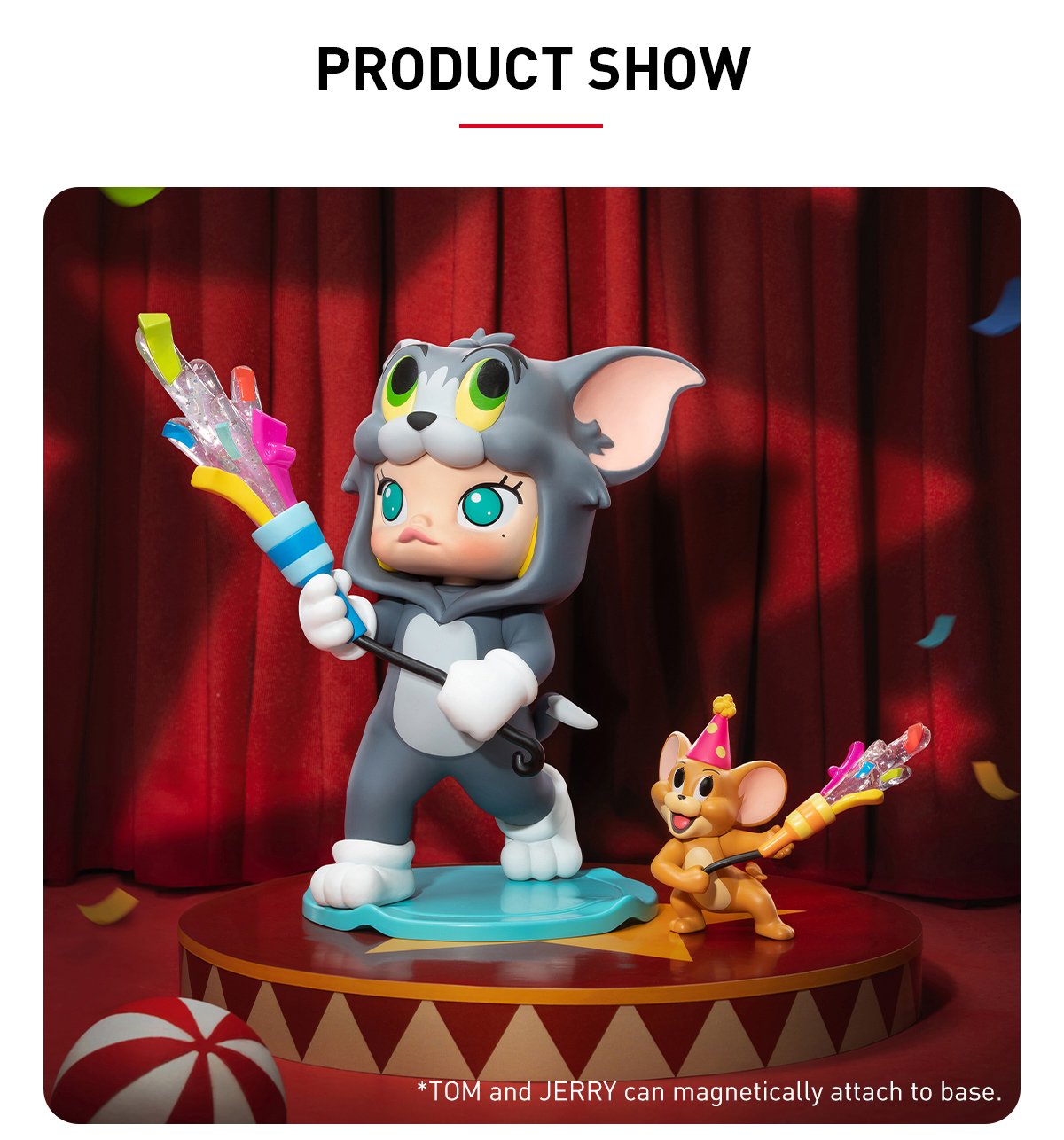 MOLLY × TOM & JERRY Figurine - POP MART Official