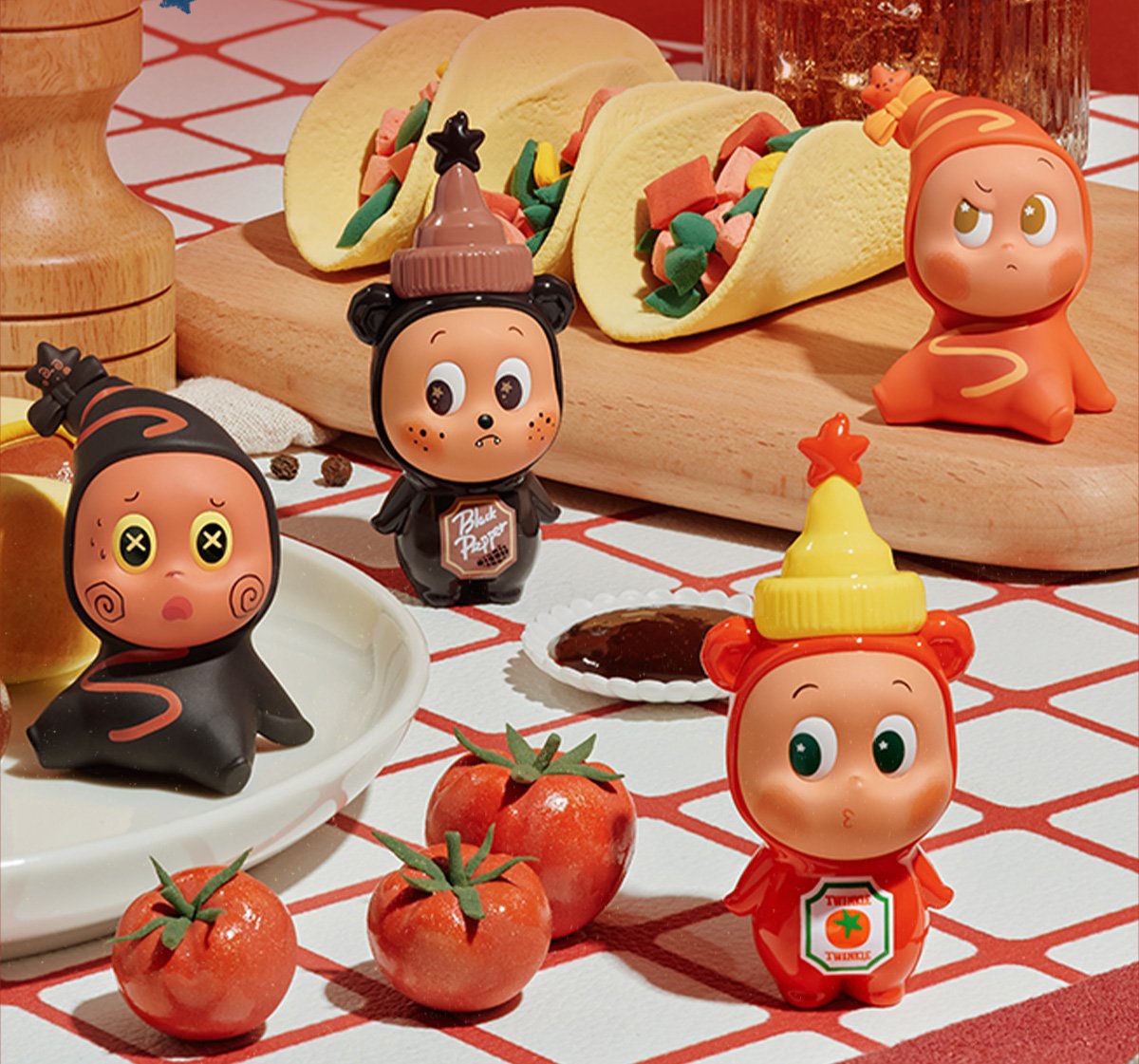 twinkle twinkle ポップマート 8体セット Twinkle Twinkle Create Your Taste Series Figures - POP MART Official