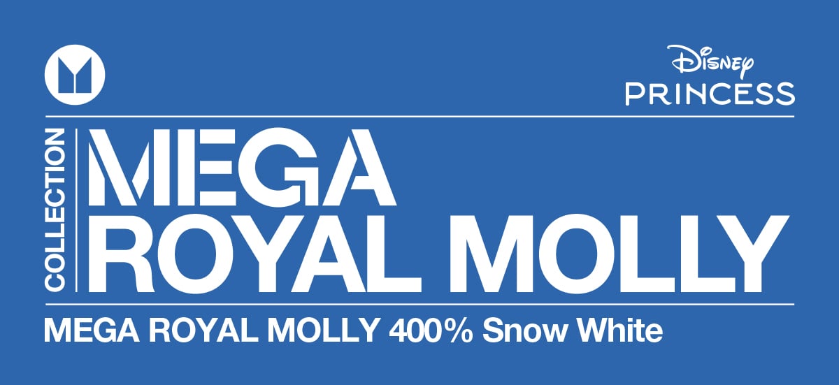 MEGA ROYAL MOLLY 400% Snow White - POP MART Official