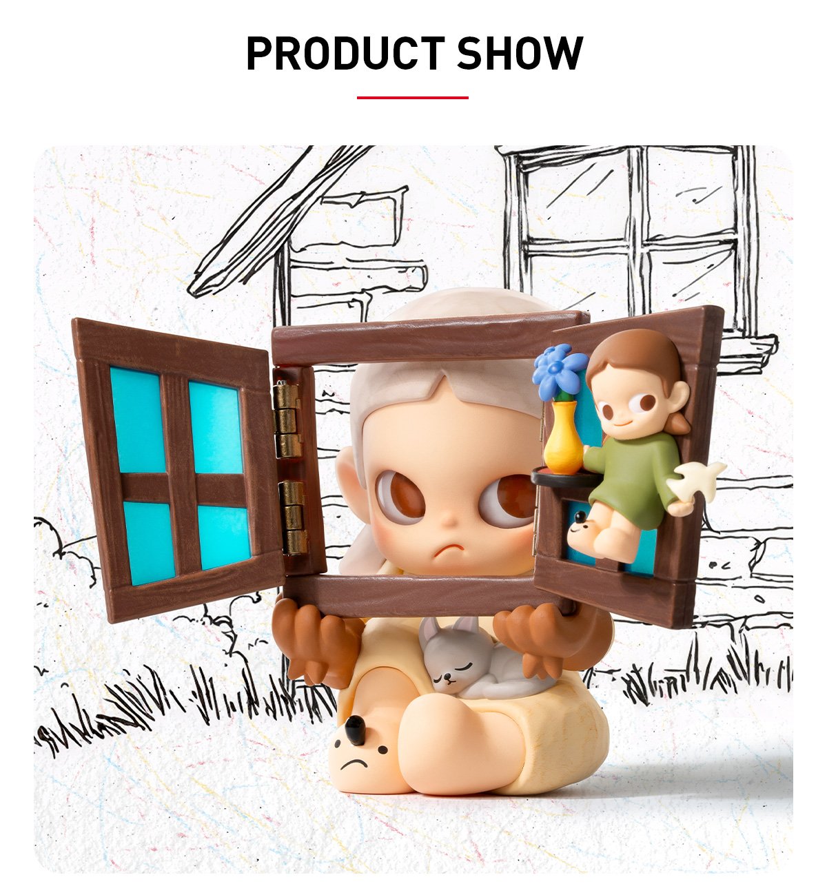 Zsiga Through Another Window Figure | POP MART Official