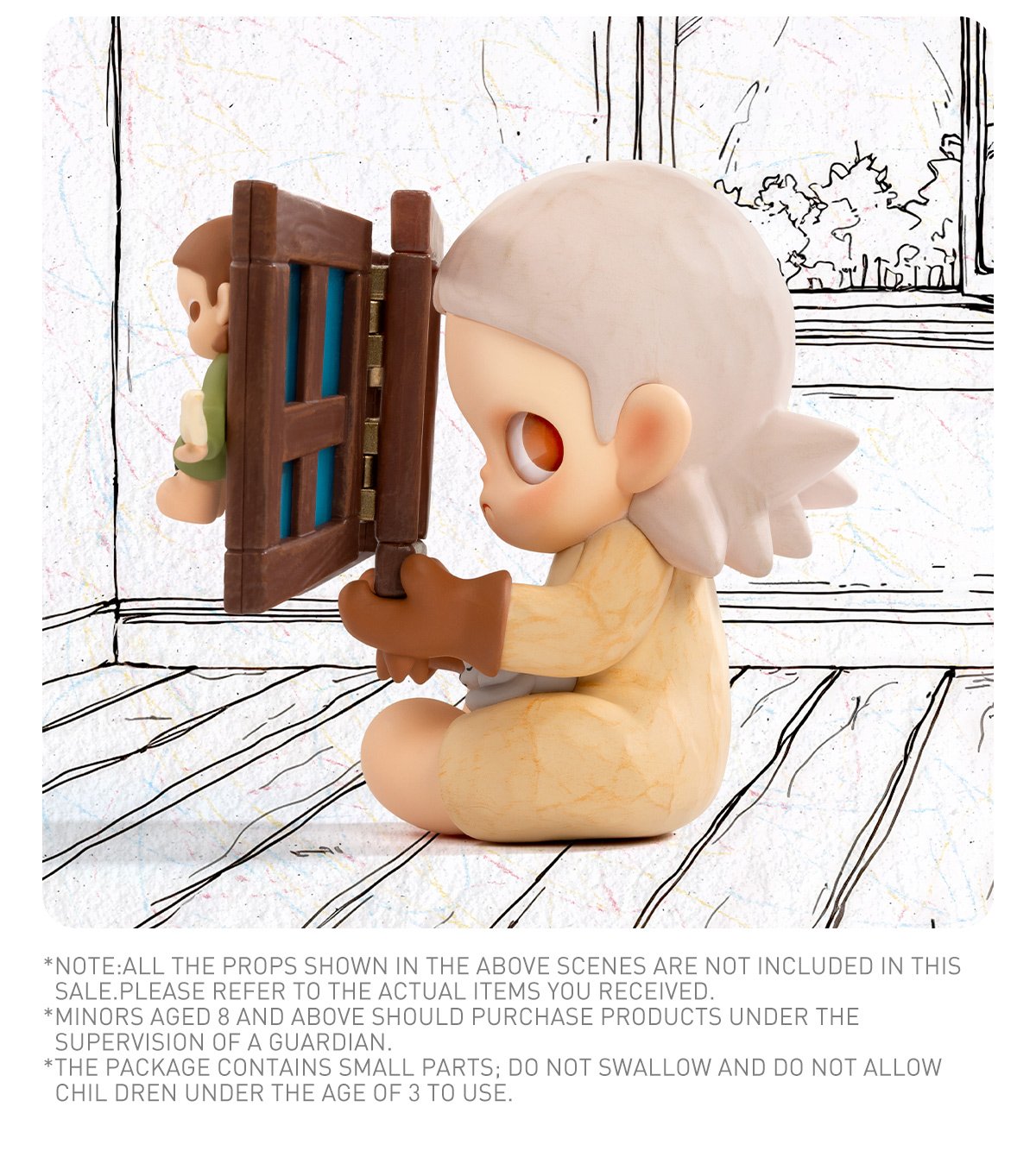 Zsiga Through Another Window Figure | POP MART Official