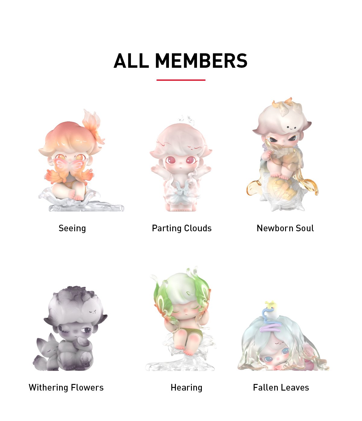DIMOO Shapes in Nature Series Figures - POP MART Official