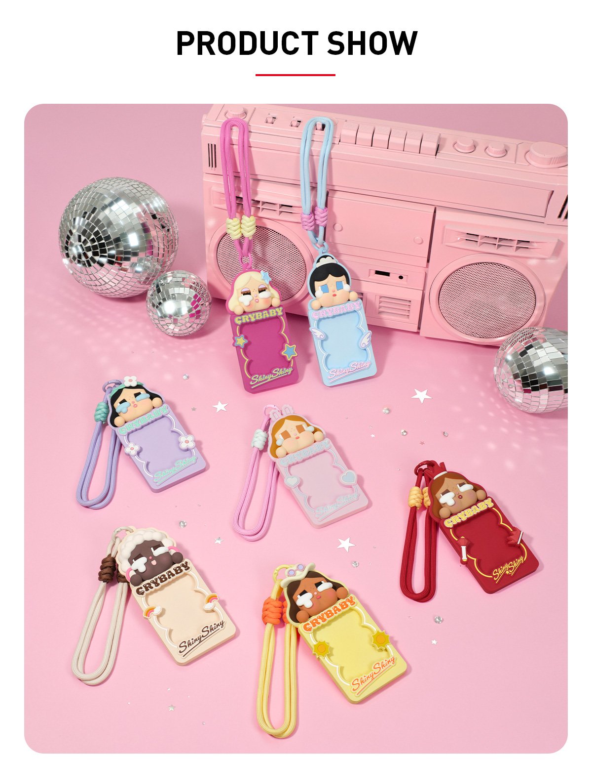 CRYBABY SHINY SHINY SERIES-Card Holder Blind Box | POP MART Official