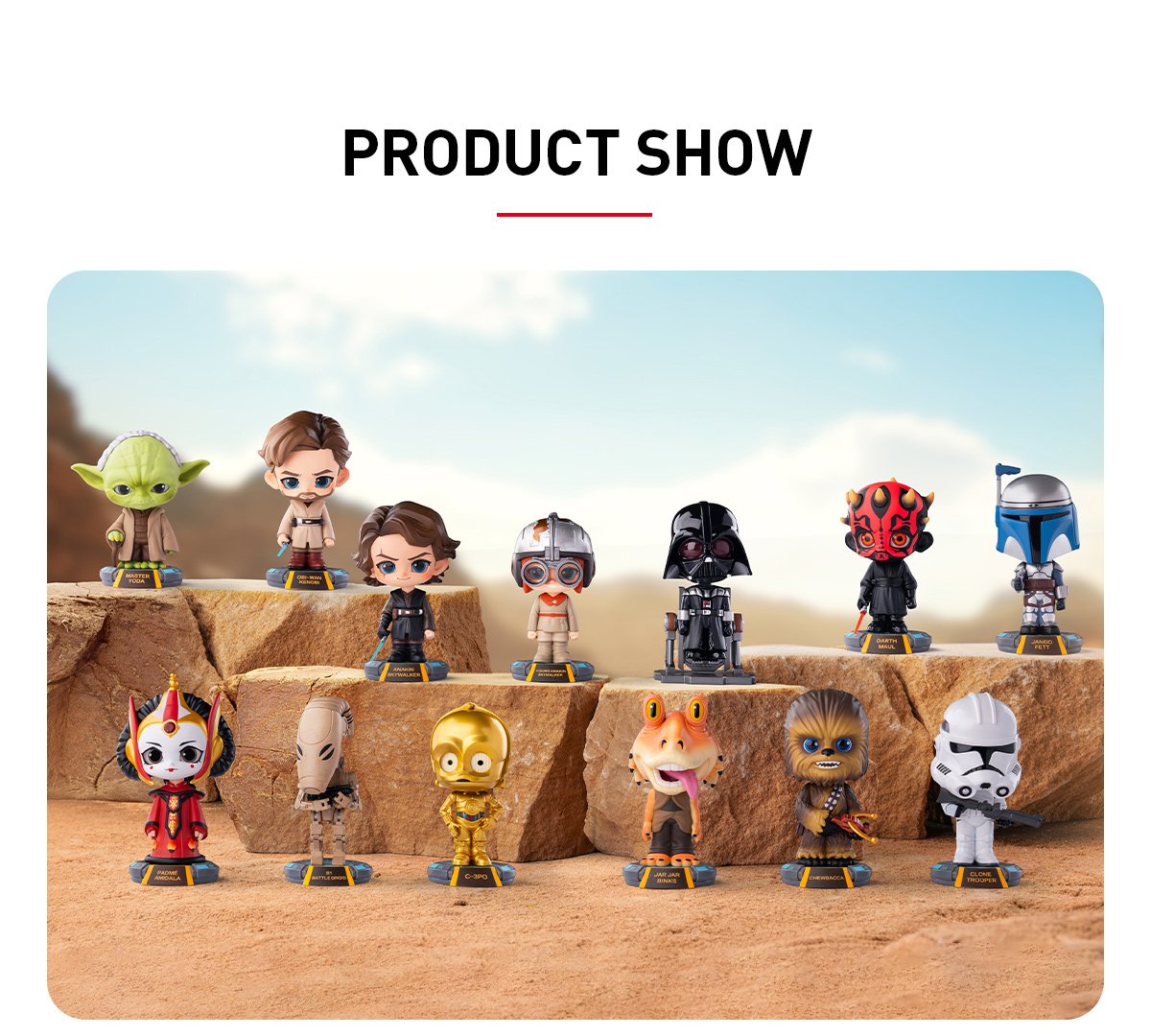Star Wars Bobblehead Series Figures | POP MART Official