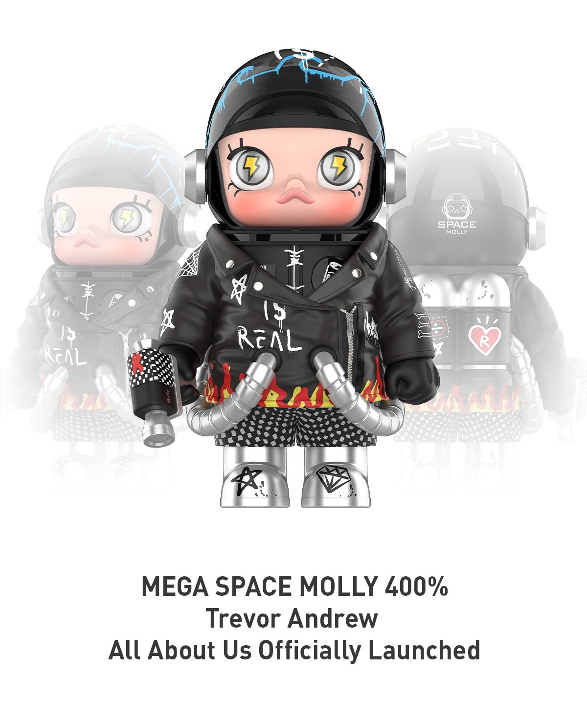 MEGA SPACE MOLLY 400% Trevor Andrew - POP MART Official