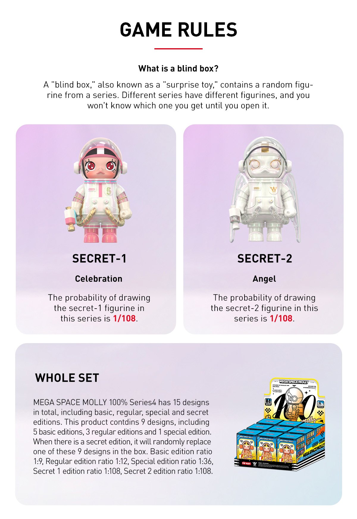 MEGA SPACE MOLLY 100% Series4 | POP MART Official