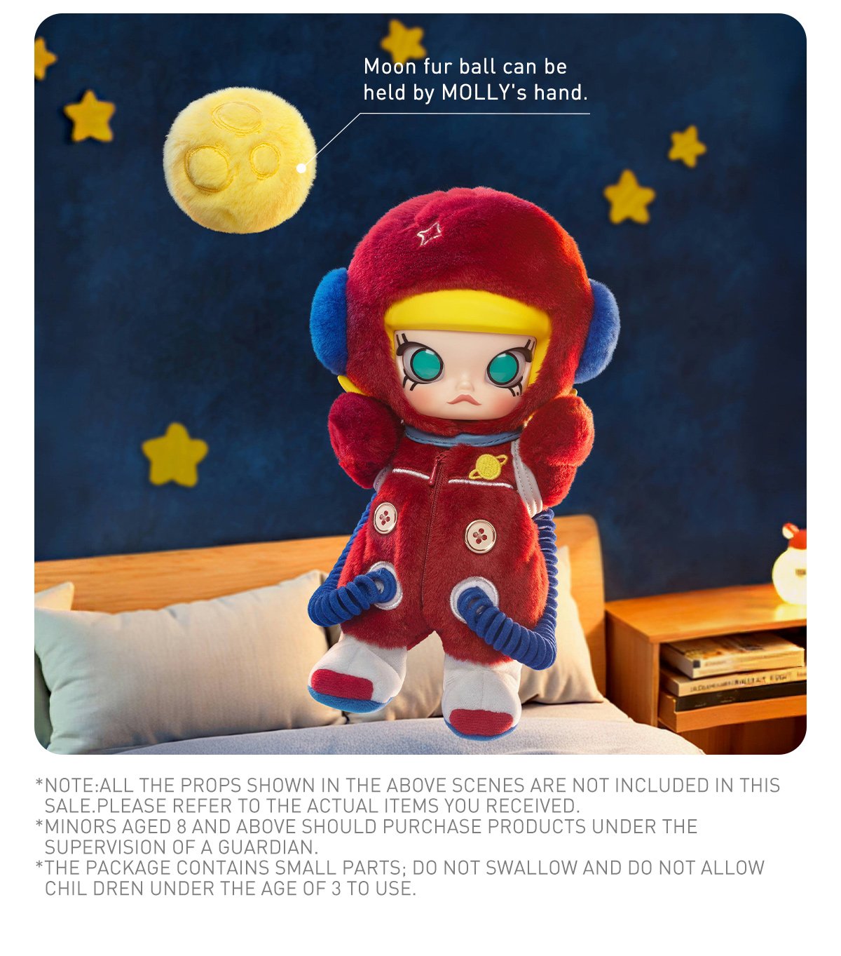 MOLLY Hello, Moon 1/8 Action Figure | POP MART Official