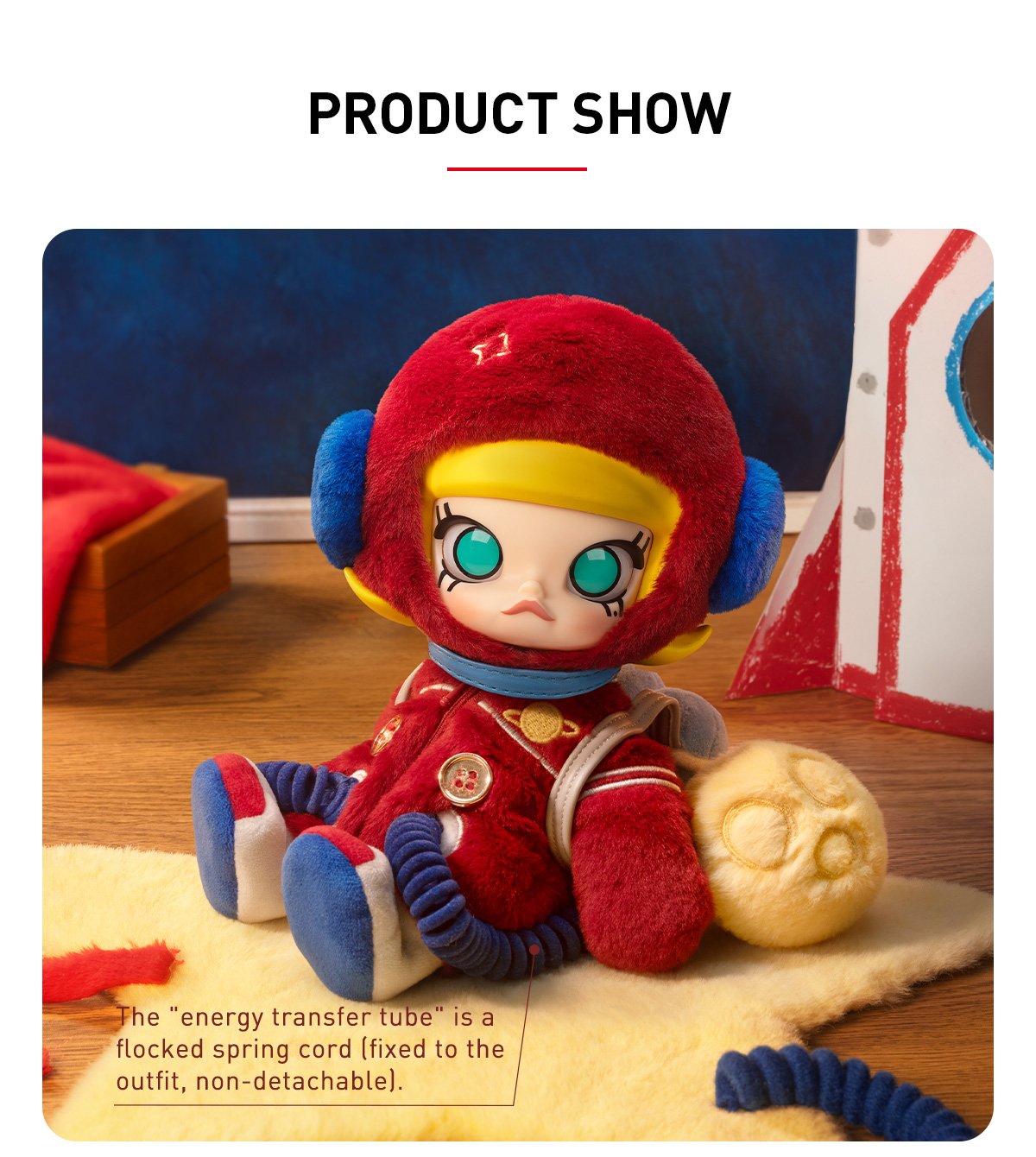 MOLLY Hello, Moon 1/8 Action Figure | POP MART Official
